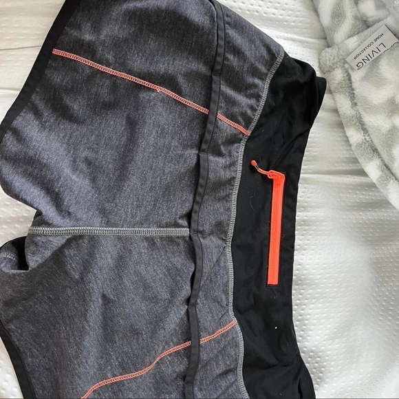 LULULEMON size 4 grey shorts - Picture 2 of 3